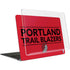 NBA Portland Trail Blazers Standard - Red MacBook Air 13in M1 (2021) Case plus Skin
