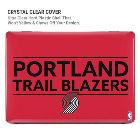 NBA Portland Trail Blazers Standard - Red MacBook Air 15in (2023-2025) Case plus Skin