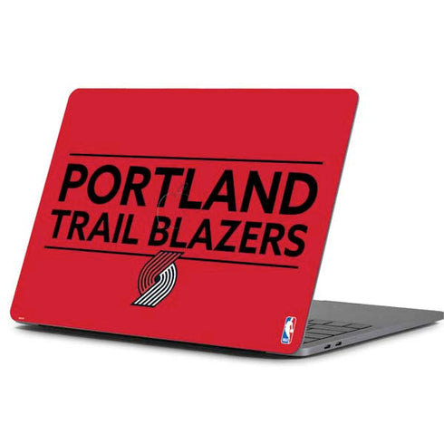 NBA Portland Trail Blazers Standard - Red Apple MacBook Pro 13-inch Skin