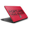 NBA Portland Trail Blazers Standard - Red HP Notebook Skin