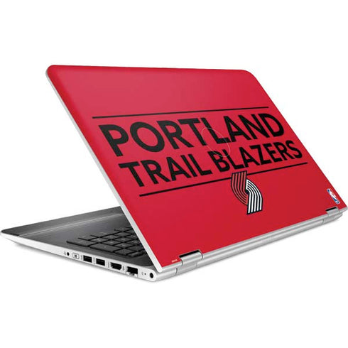 NBA Portland Trail Blazers Standard - Red HP Pavilion Skin