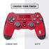 NBA Portland Trail Blazers Standard - Red PS4 Controller Skin
