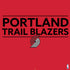 NBA Portland Trail Blazers Standard - Red PS4 Pro/Slim Controller Skin