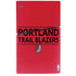NBA Portland Trail Blazers Standard - Red PS5 Slim Digital Edition Console Skin