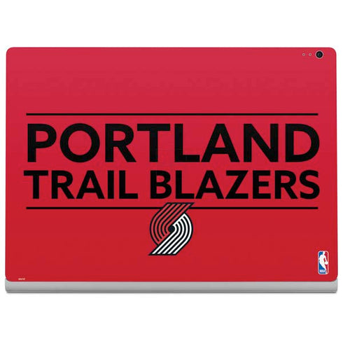NBA Portland Trail Blazers Standard - Red Surface Book 2 13.5in Skin
