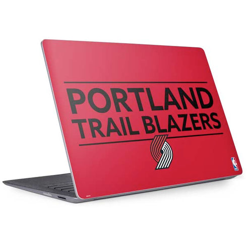 NBA Portland Trail Blazers Standard - Red Surface Laptop 2 Skin