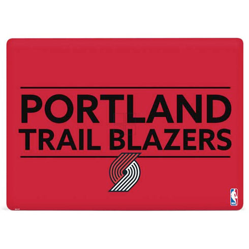 NBA Portland Trail Blazers Standard - Red Surface Laptop 2 Skin