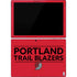 NBA Portland Trail Blazers Standard - Red Surface Pro 7 Skin