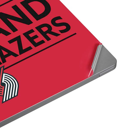 NBA Portland Trail Blazers Standard - Red Universal Laptop 15in (12.2 x 8.8in) Skin