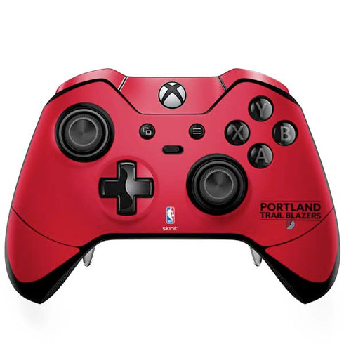 NBA Portland Trail Blazers Standard - Red Xbox One Elite Controller Skin