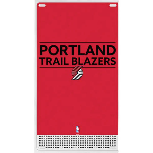 NBA Portland Trail Blazers Standard - Red Xbox Series S Skins