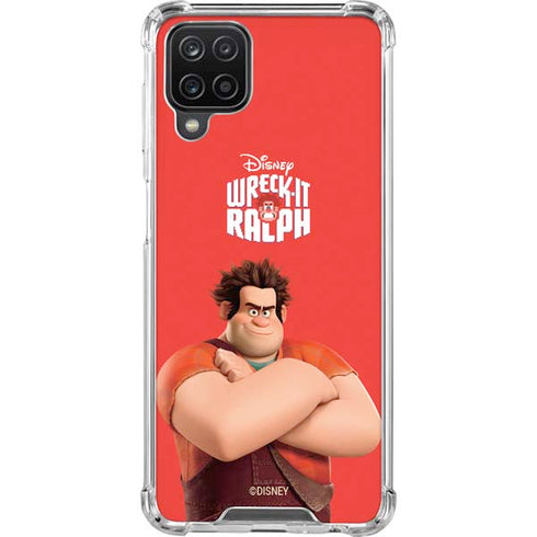 Disney Wreck-it Ralph Portrait Galaxy A12 Clear Case