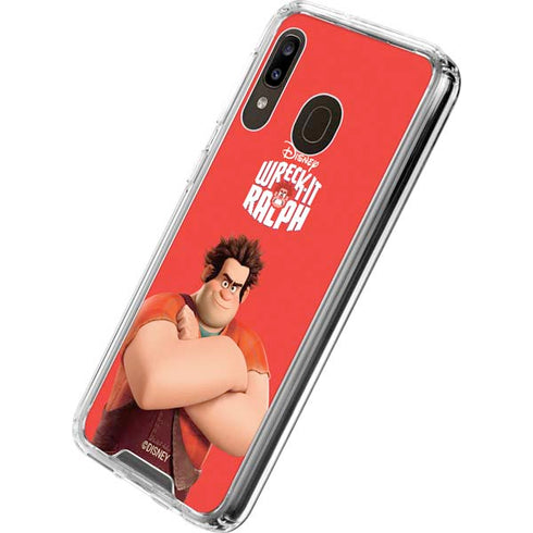 Disney Wreck-it Ralph Portrait Galaxy A30 Clear Case