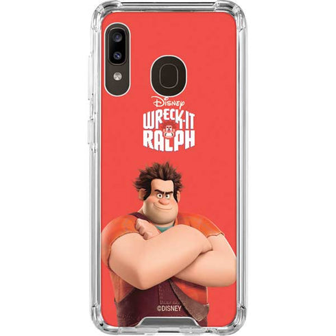 Disney Wreck-it Ralph Portrait Galaxy A30 Clear Case