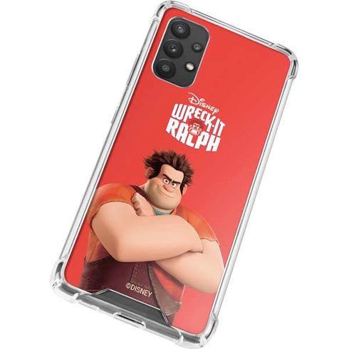 Disney Wreck-it Ralph Portrait Galaxy A32 5G Clear Case