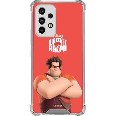 Disney Wreck-it Ralph Portrait Galaxy A33 5G Clear Case