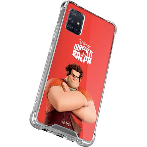 Disney Wreck-it Ralph Portrait Galaxy A71 5G Clear Case