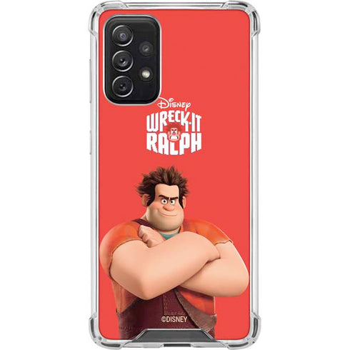 Disney Wreck-it Ralph Portrait Galaxy A72 5G Clear Case