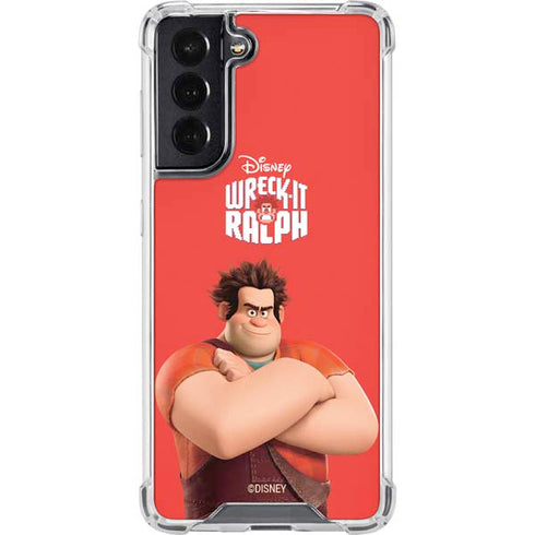Disney Wreck-it Ralph Portrait Galaxy S22 Clear Case