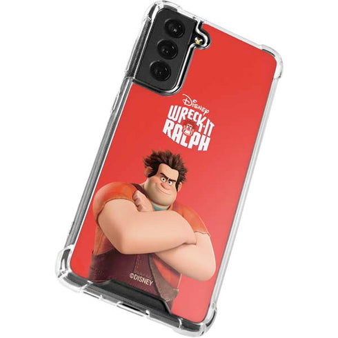 Disney Wreck-it Ralph Portrait Galaxy S22 Plus Clear Case