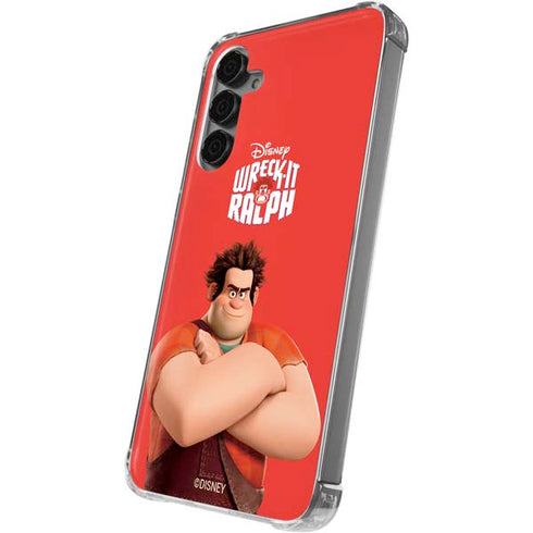 Disney Wreck-it Ralph Portrait Galaxy S24 Plus Clear Case