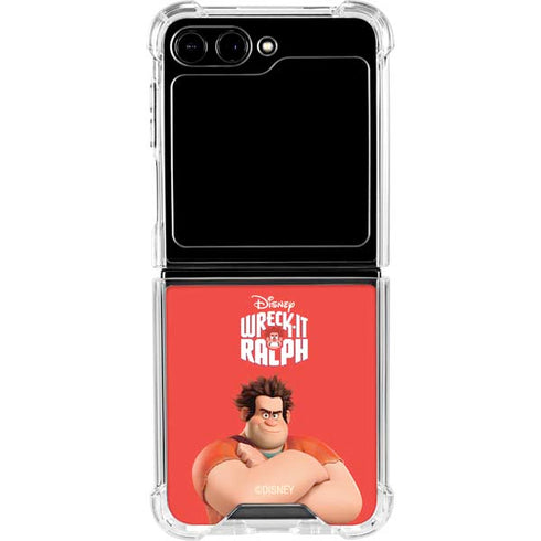 Disney Wreck-it Ralph Portrait Galaxy Z Flip5 5G Clear Case