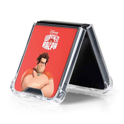 Disney Wreck-it Ralph Portrait Galaxy Z Flip5 5G Clear Case