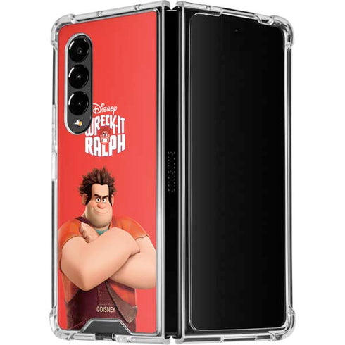 Disney Wreck-it Ralph Portrait Galaxy Z Fold4 5G Clear Case