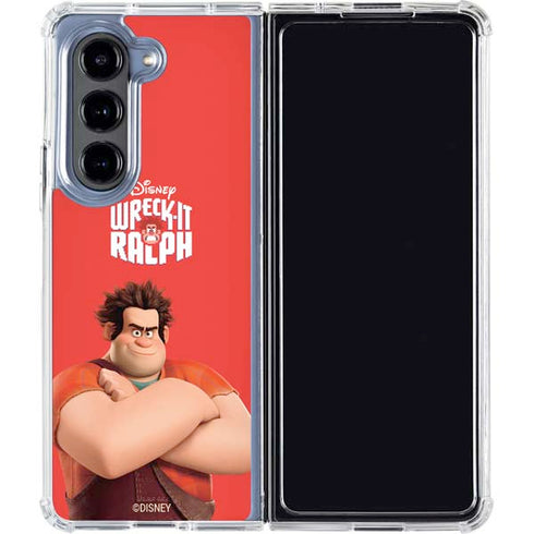 Disney Wreck-it Ralph Portrait Galaxy Z Fold5 5G Clear Case