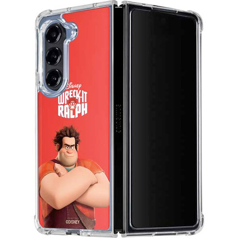 Disney Wreck-it Ralph Portrait Galaxy Z Fold5 5G Clear Case