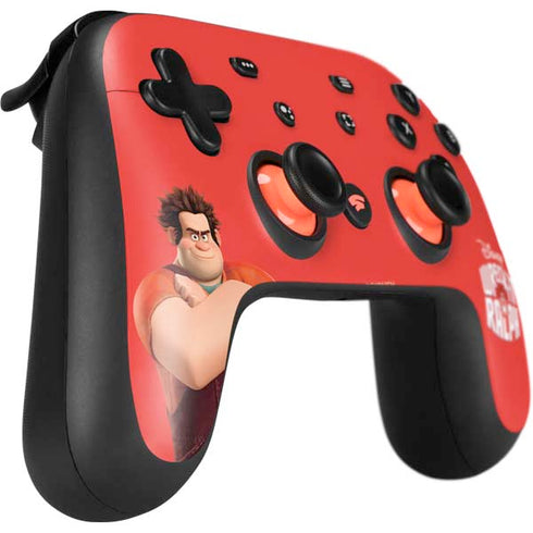 Disney Wreck-it Ralph Portrait Google Stadia Controller Skin