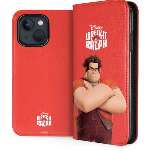 Disney Wreck-it Ralph Portrait iPhone 13 Folio Case