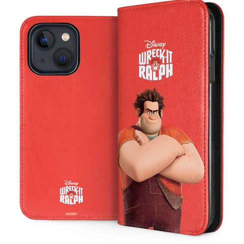 Disney Wreck-it Ralph Portrait iPhone 14 Folio Case