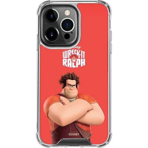 Disney Wreck-it Ralph Portrait iPhone 14 Pro Clear Case