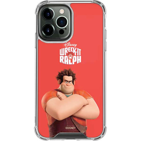 Disney Wreck-it Ralph Portrait iPhone 14 Pro Max Clear Case