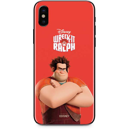 Disney Wreck-it Ralph Portrait iPhone X Skin