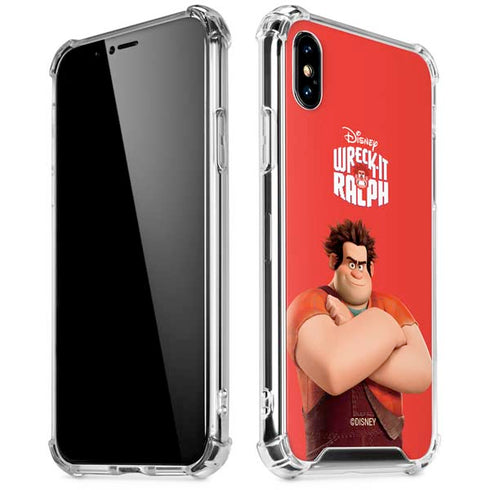 Disney Wreck-it Ralph Portrait iPhone XS Max Clear Case