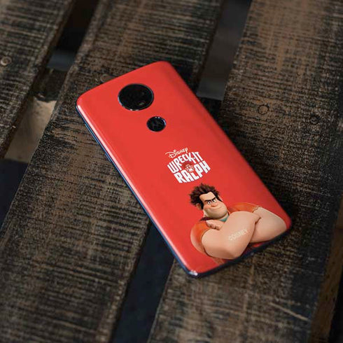 Disney Wreck-it Ralph Portrait Moto E5 Plus Skin