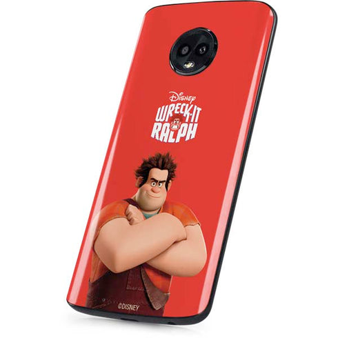 Disney Wreck-it Ralph Portrait Moto G6 Skin