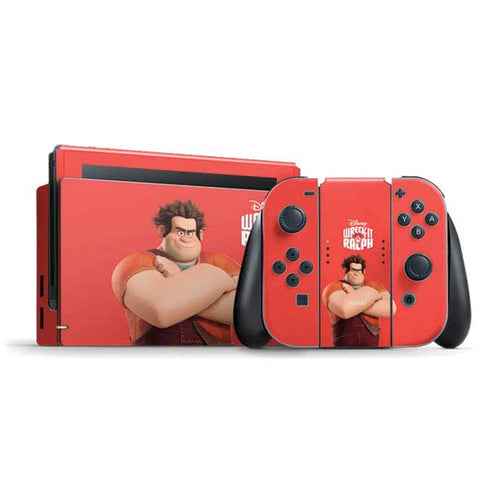 Disney Wreck-it Ralph Portrait Nintendo Switch Bundle Skin