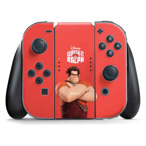 Disney Wreck-it Ralph Portrait Nintendo Switch (2017-2021) Joy-Con Controller Skin