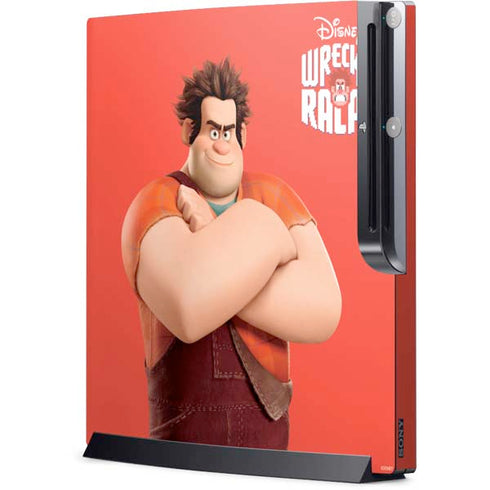 Disney Wreck-it Ralph Portrait Playstation 3 & PS3 Slim Skin