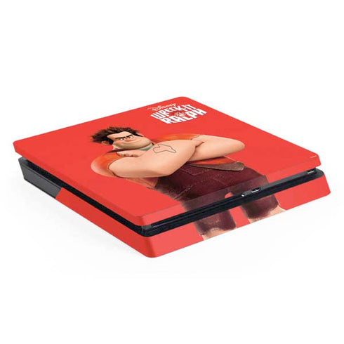 Disney Wreck-it Ralph Portrait PS4 Slim Skin