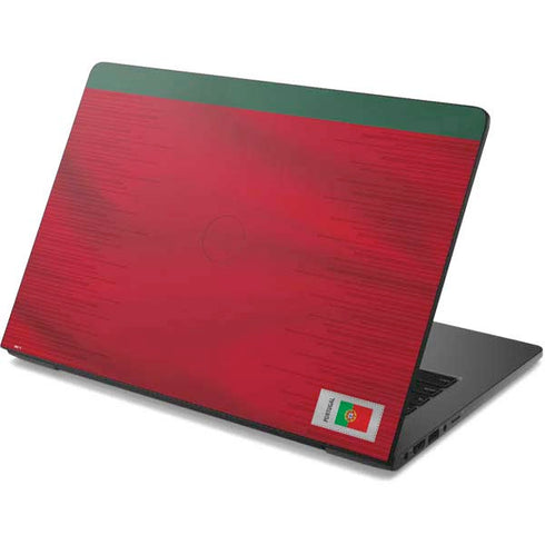 Portugal Soccer Flag Dell Chromebook Skin
