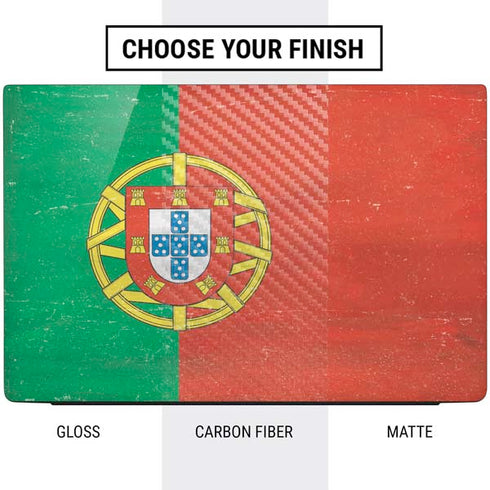 Portugal Flag Distressed Dell Vostro Skin