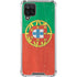 Portugal Flag Distressed Galaxy A12 Clear Case