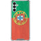 Portugal Flag Distressed Galaxy A13 5G Clear Case