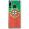 Portugal Flag Distressed Galaxy A30 Clear Case
