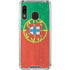Portugal Flag Distressed Galaxy A30 Clear Case