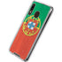 Portugal Flag Distressed Galaxy A30 Clear Case